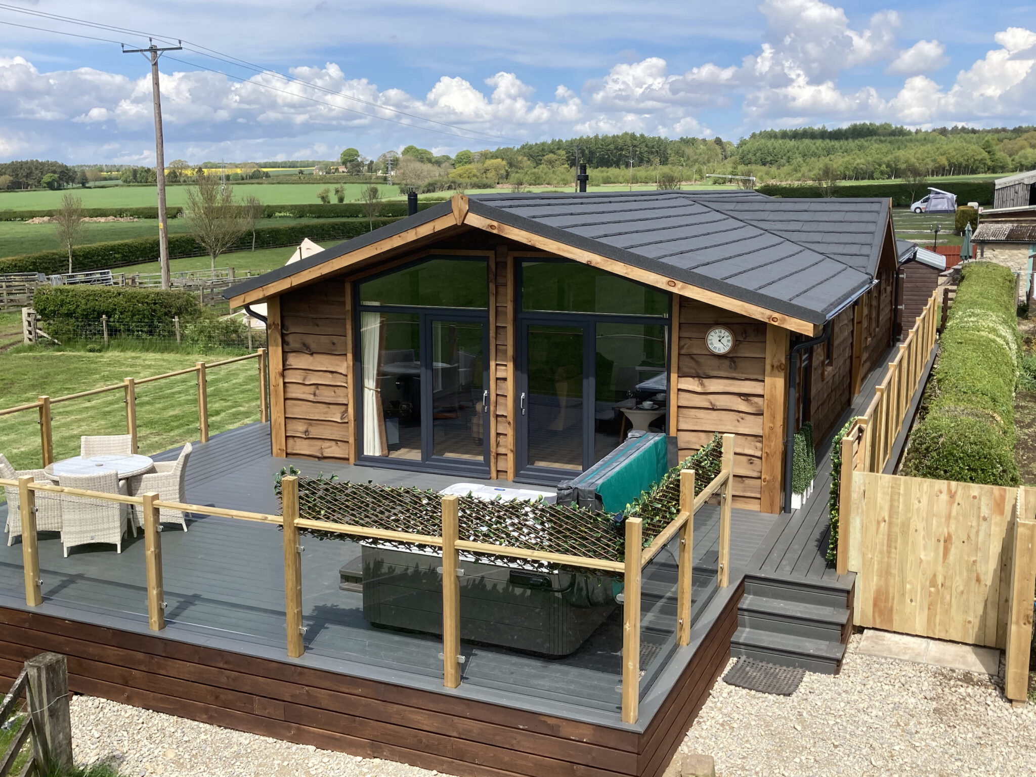 Booking/Availability Luxury Lodge Dalby Forest Caravan & Camping Site